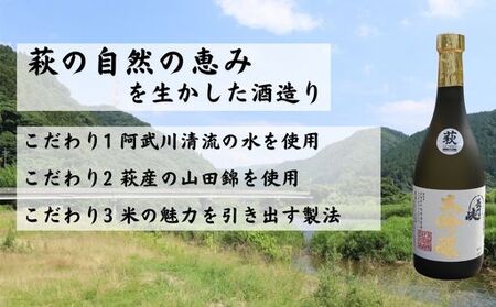 大吟醸 セット 720ml×2 日本酒 長門峡 お酒 酒 アルコール|HG000120