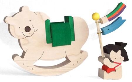 ゆりかごの金太郎坊や(熊)|HG000178