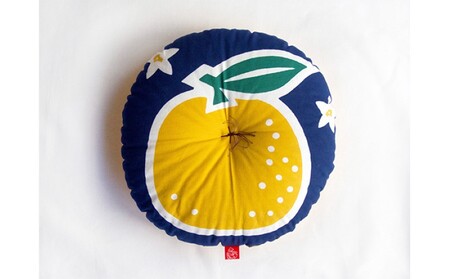 岩川旗店クッション（夏みかん）｜HG000183