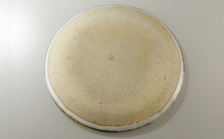 萩焼 皮くじら丸皿