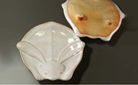 萩焼 うさぎ皿 1客|HG000308