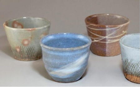 萩焼 そばちょこ 1客(フリーカップ・デザートカップ)|HG000338