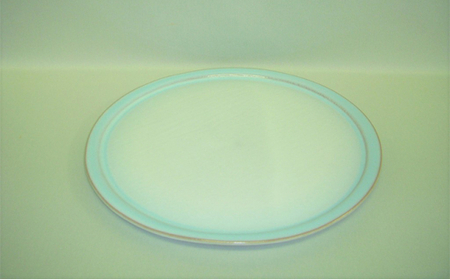 萩焼 スカイブループレート皿|HG000096