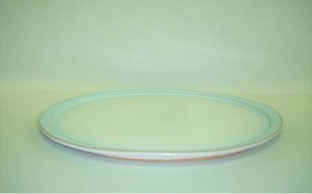 萩焼 スカイブループレート皿|HG000096