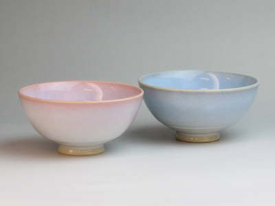 萩焼　つぼみお湯呑＆お茶碗セット｜HG000762