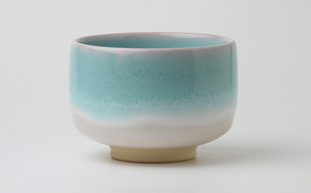萩焼 お手前茶碗セット ミント|HGH00084