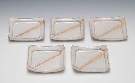 萩焼 豆皿5枚組