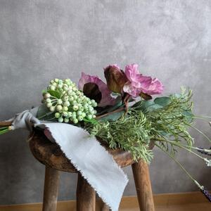 アーティフィシャルフラワーのオリジナルスワッグ(約50～55センチ