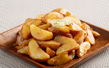 冷凍皮付きフライドポテト2kg (有機栽培じゃがいも使用) OSB005