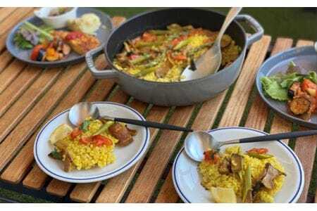 笠戸ひらめパエリアの素　ギフトセット ／ ヒラメ お米 簡単 山口県 No.150