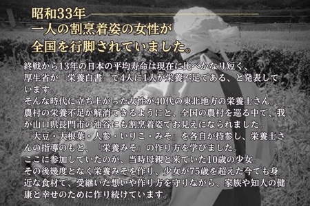 (10090) 子宝の栄養おかず味噌 「みそのチカラ」３本セット