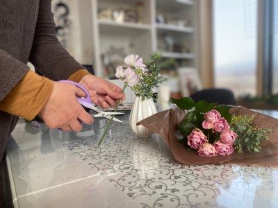 (110001)長門産季節のお花のお届け便(年12回毎月コース)