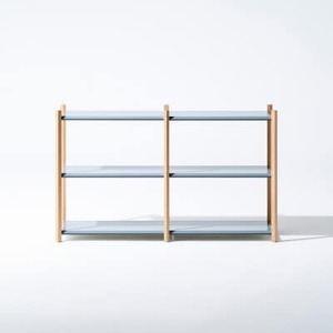 【Fulcrum】Baguette shelf シェルフ/3段×2列(グレー)_雑貨・日用品 家具・インテリア _【1602679】