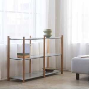 【Fulcrum】Baguette shelf シェルフ/3段×2列(グレー)_雑貨・日用品 家具・インテリア _【1602679】