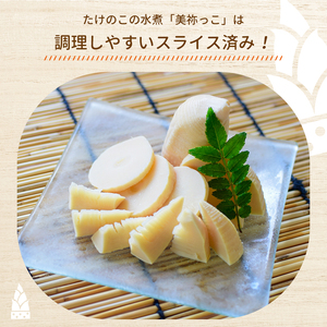 美祢っ子 無添加たけのこの水煮 (ミニ3種・6個セット) ｜ 山口県 美祢市 美祢 食品 たけのこ 筍 タケノコ 水煮 美味しい おいしい 健康 国産 野菜 無添加 無着色 特産品 名産品 支援品 お取り寄せ ご当地 食材 ヘルシー 取り寄せ おせち お節