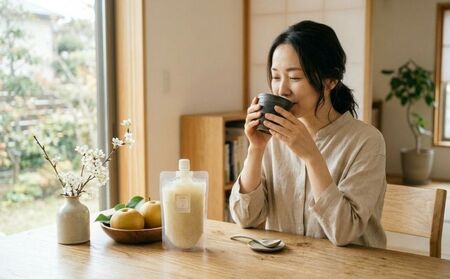 秋芳の梨 甘酒 5個 セット ｜ 秋芳 梨 秋芳の梨 甘酒 ドリンク ソフトドリンク ピューレ 山口 美祢市 美祢 支援品 返礼品 ご当地 特産品