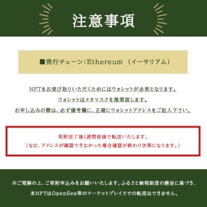  NFTみね デジタルデザイン オオツノジカ（夜） ｜ Non-Fungible Token データ 絵 美祢市 山口県 秋吉台 鹿 オオツノジカ アート グラフィック デザイン NFT