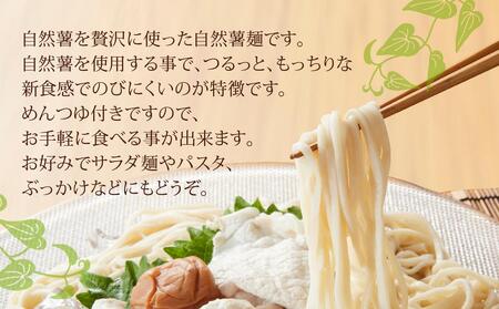自然薯麺 めんつゆ付き3パックセット