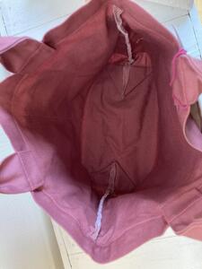 ことばミニトート【スモークピンク】