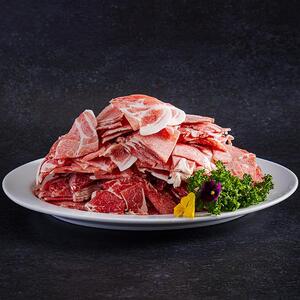 山口県産豚切り落とし4kgセット│携帯の電波も届かない環境で育った旨みたっぷりのハイポー豚