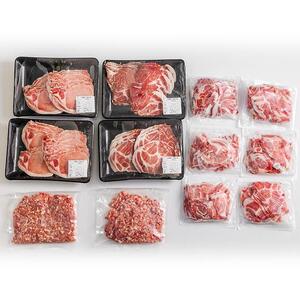 山口県産豚肉盛り合わせ4.5kg│携帯の電波も届かない環境で育った旨みたっぷりのハイポー豚