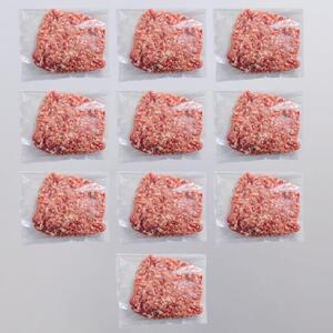 山口県産豚挽肉500g×10パック小分けセット│携帯の電波も届かない環境で育った旨みたっぷりのハイポー豚