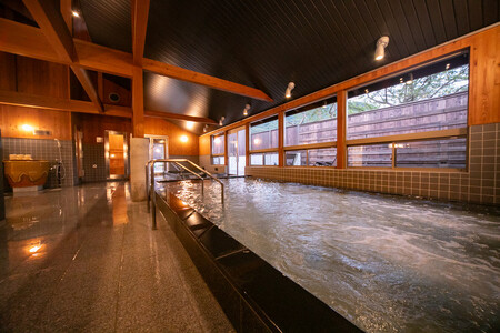 【全12回土日利用可】湯野温泉　芳山園　入浴券(10,000円分)