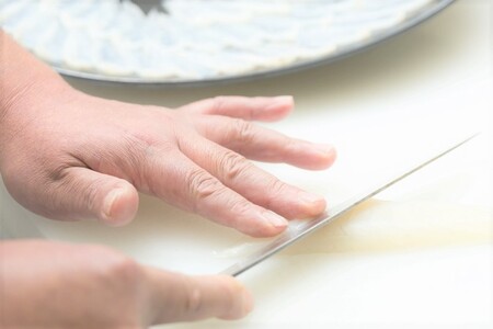 【着日指定可】国産とらふく刺身セット(約1~2人前)