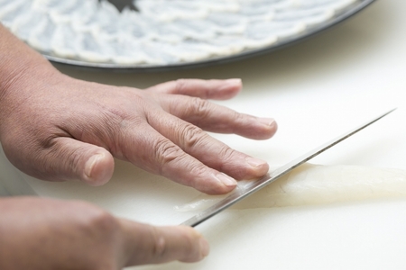 【着日指定可】国産とらふく刺身セット(約2~3人前)