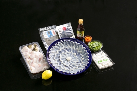 【着日指定可】国産とらふくフルコース九寸セット(約3人前)