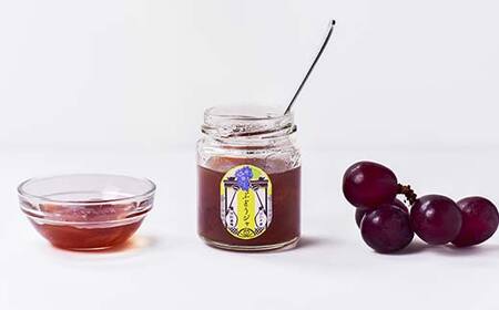 ぶどうジャム１瓶（赤ワイン仕立て） 100g ぶどう ジャム 加工品 食品 F6L-1144
