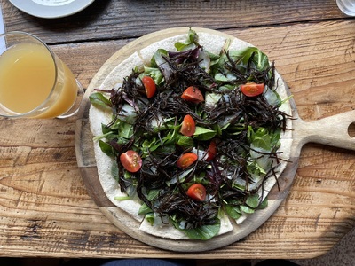 【周防大島】島のレストランお食事券と高級ひじきセット