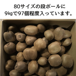 阿武町産 キウイ 訳ありヘイワード（9㎏）