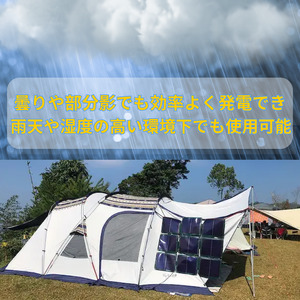 折り畳み式ソーラーパネルと蓄電池【nanoGrid】