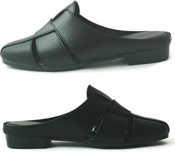 日本製 ビジネスサンダル メンズ ブラック 1118【サイズ:S】