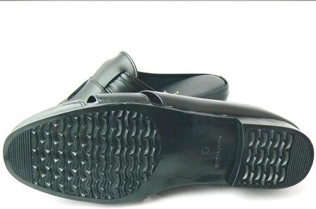 日本製 ビジネスサンダル メンズ ブラック 1118【サイズ:S】