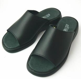 日本製 カジュアルサンダル メンズ ブラック 1206【サイズ:M】