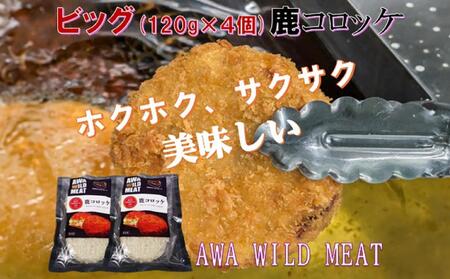 AWA WILD MEAT 鹿コロッケ 120g×2個入×2パック