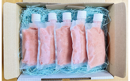 BUTTOBI BERRY COOL 有機いちごのフローズンスムージー1箱 (5個入)