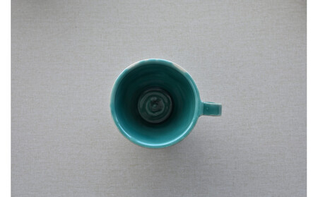 【ICONIC MARINE　(ターコイズ)】マグカップ