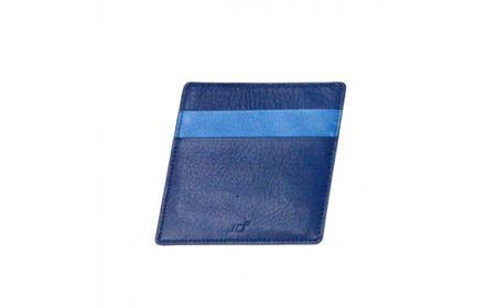 本革 藍染め 10°(じゅうど）パスケースカードホルダー