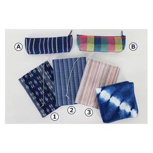 阿波の伝統工芸品で作る　ステーショナリーセット【ケースＡ、カバー２】