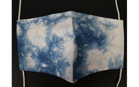 藍染マスク2枚セット(Mサイズ)