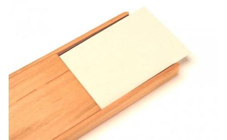 【アイデア×デザイン×技】木の名刺入れ(徳島県産さくら)