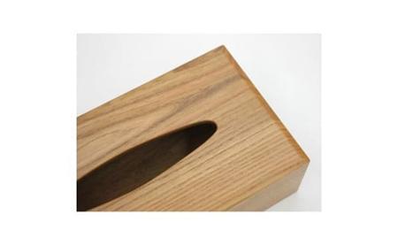 木製ティッシュケース(エンジュ材)