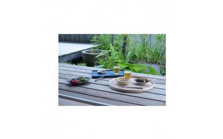 Rectangle Rays Tray 藍染 |トレー プレート お皿 皿 食器 インテリア