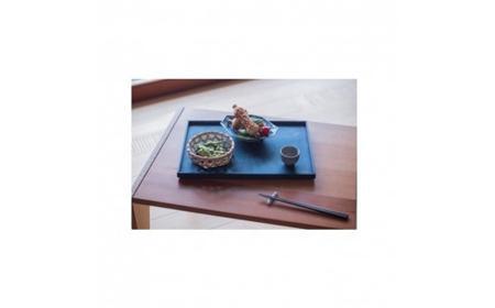 Rectangle Rays Tray 藍染 |トレー プレート お皿 皿 食器 インテリア