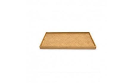 Rectangle Rays Tray　ナラ Japanese oak