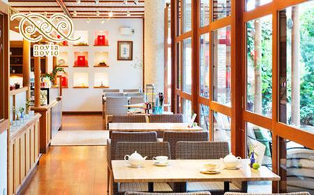 ノビアノビオ カフェ ペアランチコースチケット