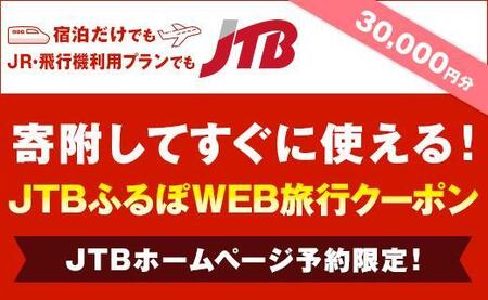 【徳島市】JTBふるぽWEB旅行クーポン（30,000円分）